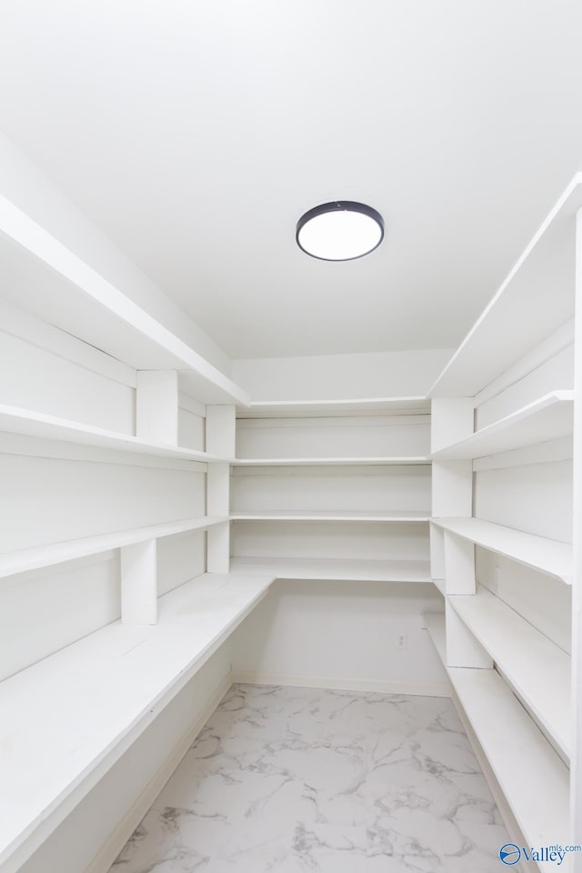 view of pantry