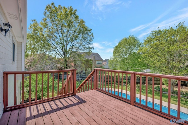 view of deck