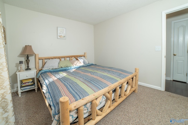 bedroom featuring carpet floors