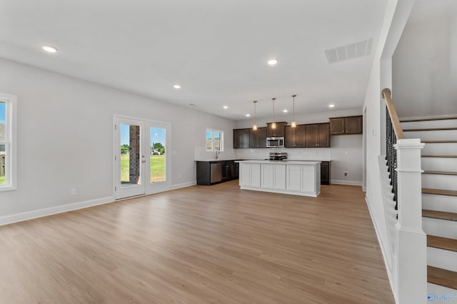 entryway featuring light hardwood / wood-style flooring