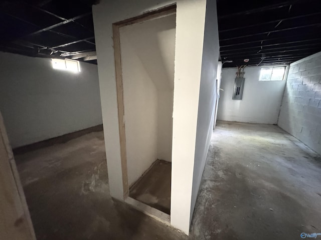 2217 Beasley Ave NW, Huntsville, AL 35816 - below grade area with electric panel