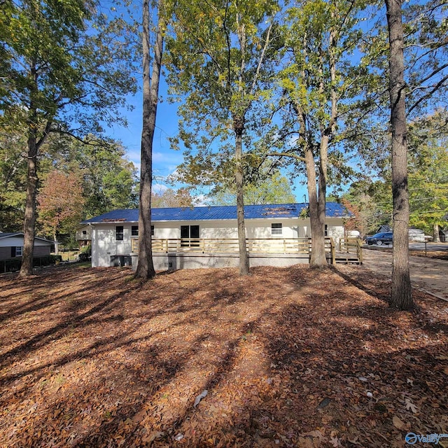 view of rear view of house