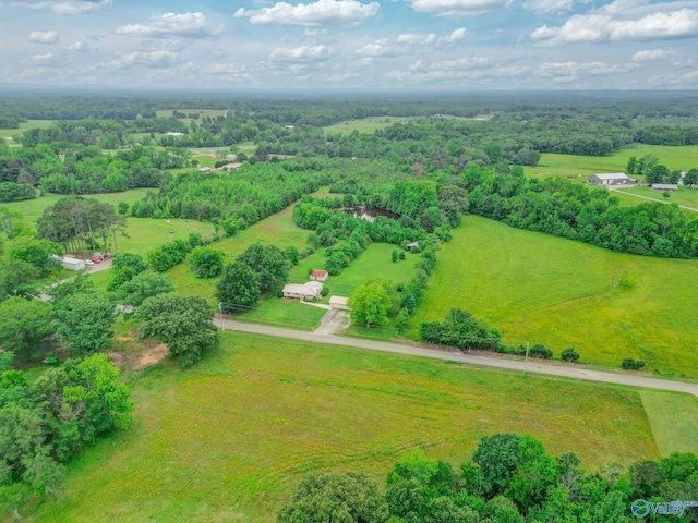 431 County Road 449, Town Creek, AL 35672 - overview of rural landscape featuring a pastoral area