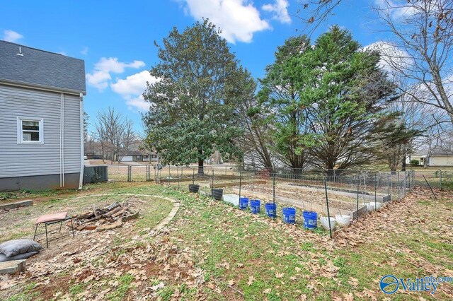 899 Pine Grove Rd, Harvest, AL 35749 - view of yard featuring fence and a vegetable garden