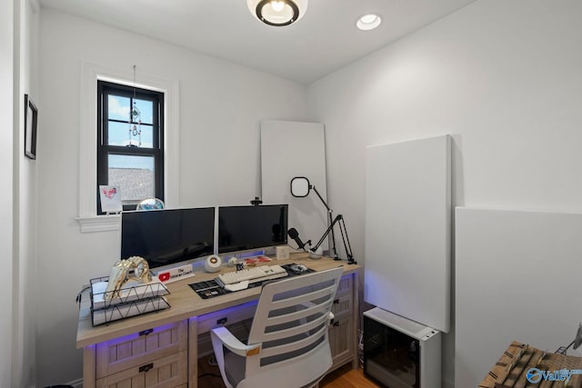 24673 Beacon Cir, Athens, AL 35613 - office area featuring recessed lighting