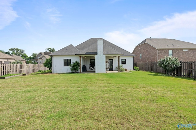 24673 Beacon Cir, Athens, AL 35613 - back of property with a patio