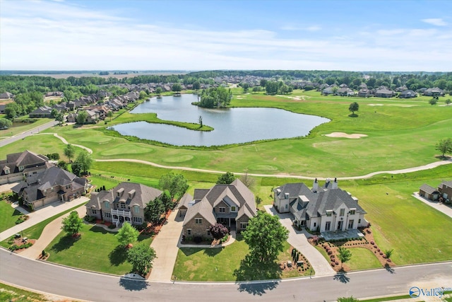 24051 Piney Creek Dr, Athens, AL 35613 - bird's eye view featuring a residential view, a water view, and golf course view