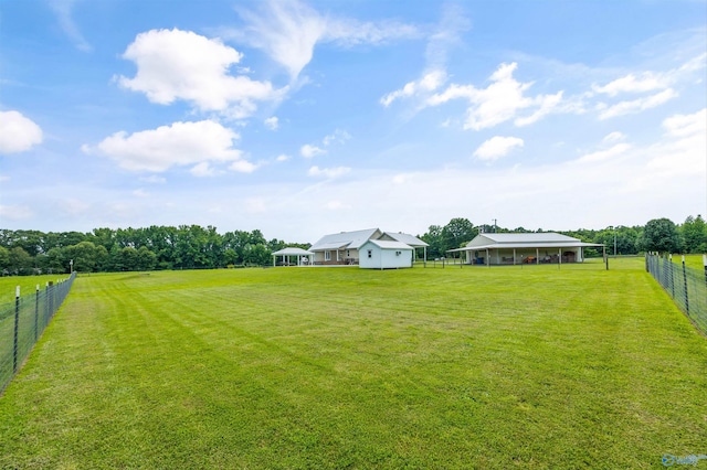 368 Halston Rd, Arab, AL 35016 - view of yard featuring a detached carport and view of scattered trees