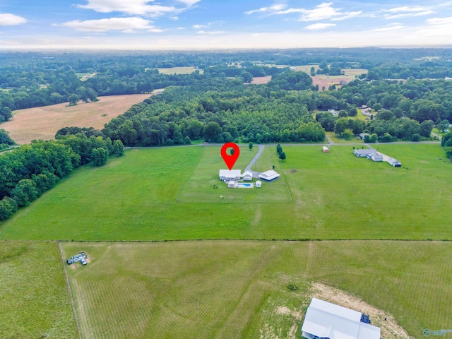 368 Halston Rd, Arab, AL 35016 - aerial view of sparsely populated area