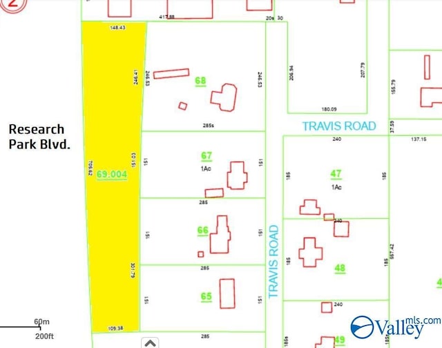 2.05ACRES Research Park Blvd, Huntsville AL, 35806 land for sale