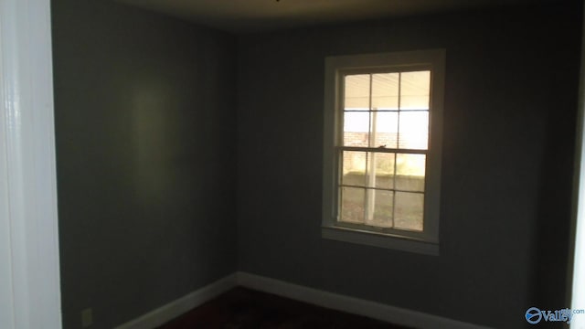 view of empty room