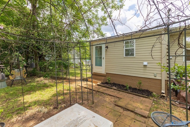 3516 Oleander Rd SW, Huntsville, AL 35805 - view of side of property featuring a patio