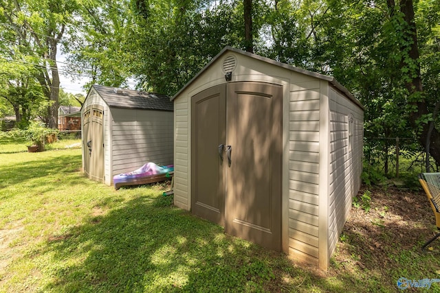 3516 Oleander Rd SW, Huntsville, AL 35805 - view of shed featuring fence