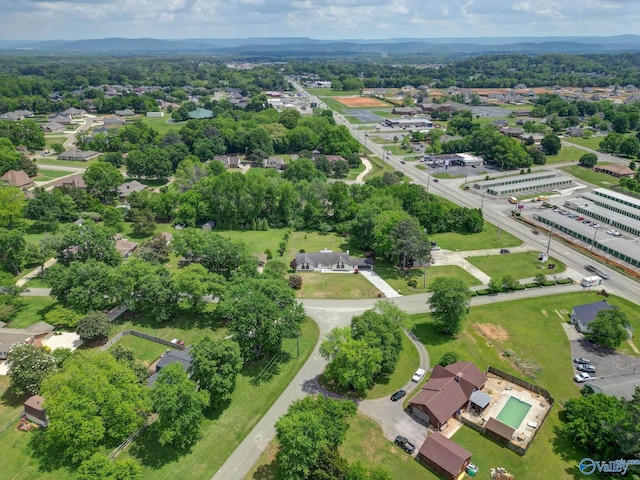 aerial view