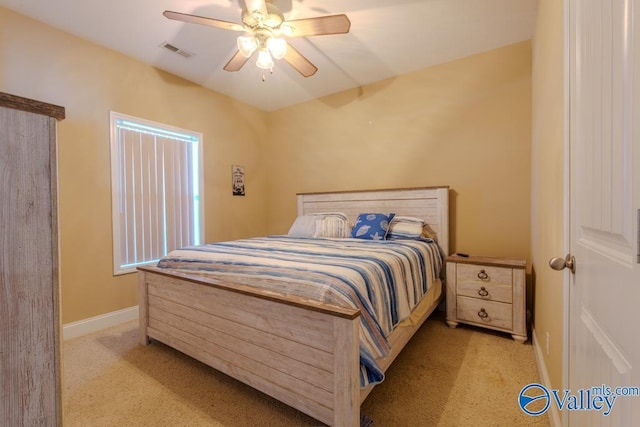 5590 Bay Hill Dr Unit 303, Athens, AL 35611 - carpeted bedroom with baseboards and ceiling fan