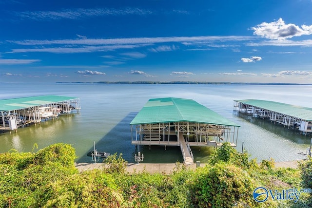5590 Bay Hill Dr Unit 303, Athens, AL 35611 - dock area featuring a water view and boat lift