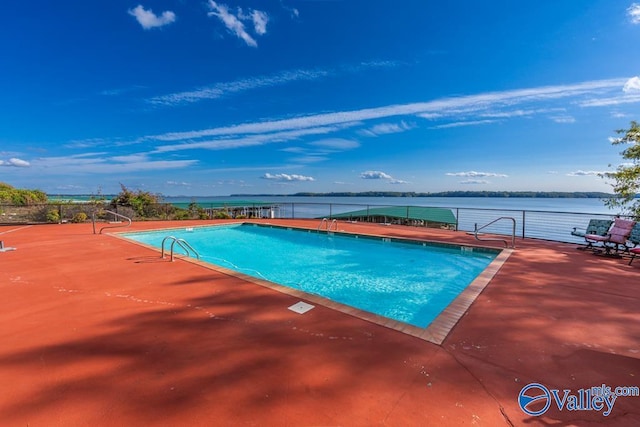 5590 Bay Hill Dr Unit 303, Athens, AL 35611 - community pool with a water view and a patio