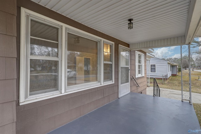 view of patio