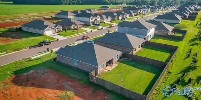 193 Cherry Laurel Dr, Hazel Green, AL 35750 - aerial view of residential area