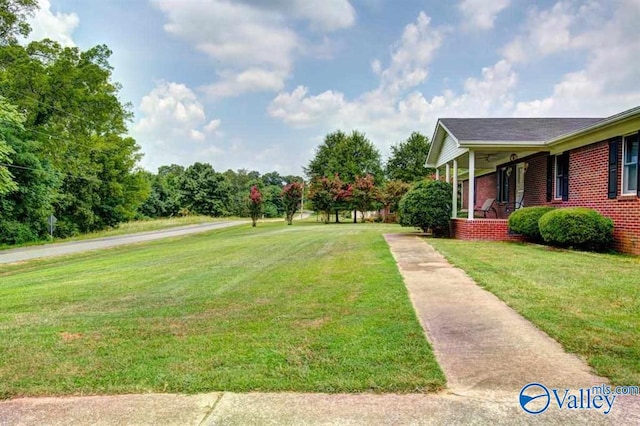 25000 Union Hill Rd, Ardmore, TN 38449 - view of yard with covered porch