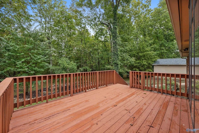 view of deck