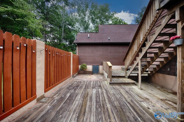 156 San Leonardo Way, Huntsville, AL 35811 - deck with stairway