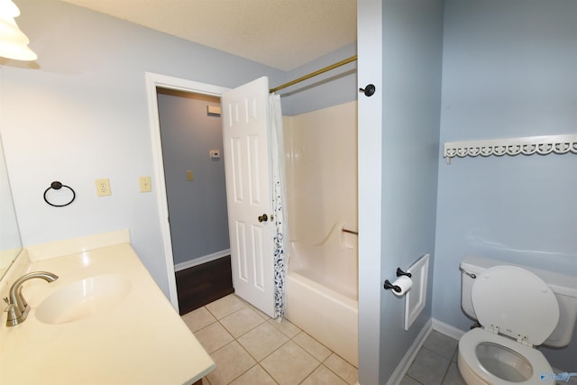1208 SE Teenajo Dr SE, Huntsville, AL 35803 - bathroom with vanity, tile patterned floors, and shower / tub combo
