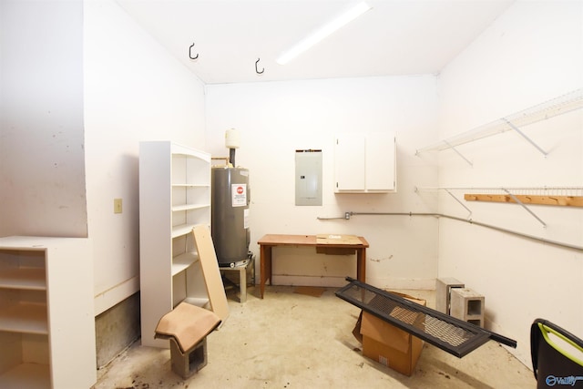 1208 SE Teenajo Dr SE, Huntsville, AL 35803 - interior space featuring electric water heater and electric panel
