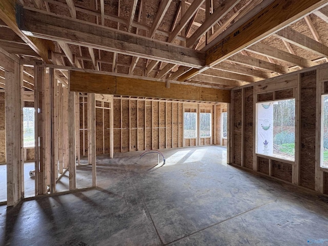 miscellaneous room featuring plenty of natural light