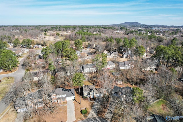 birds eye view of property featuring a residential view