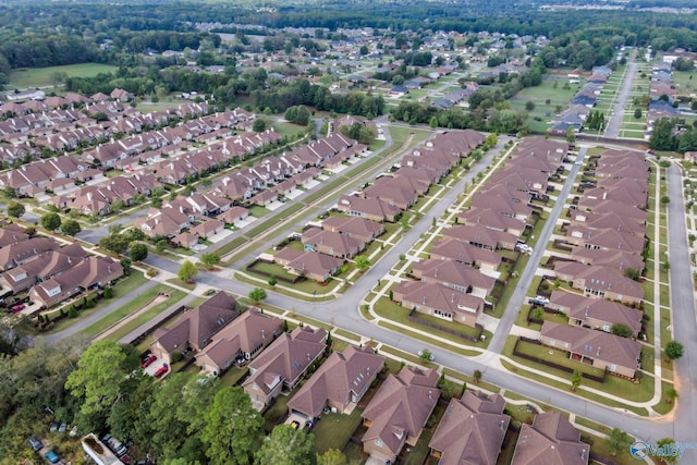 1006 Split Rock Cv, Huntsville, AL 35806 - drone / aerial view featuring a residential view