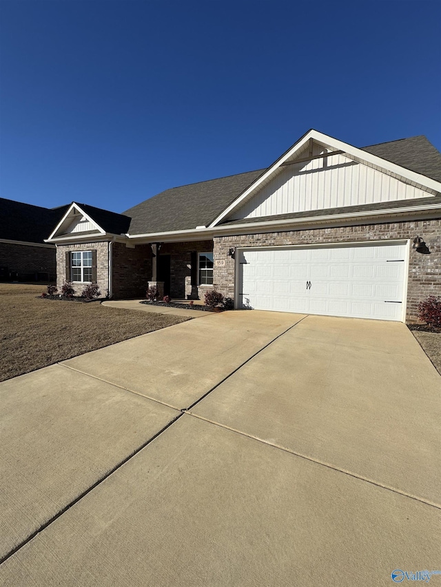 ranch-style house with a garage