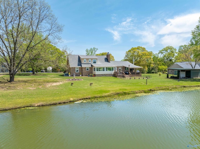 property view of water