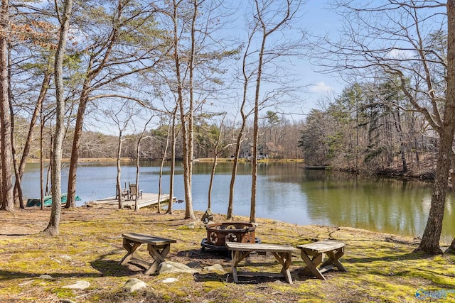 property view of water