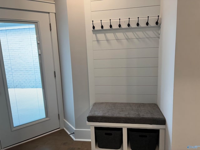 view of mudroom