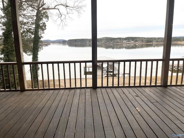 620 County Road 40, Centre, AL 35960 - deck with a water view