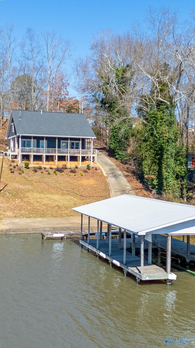 620 County Road 40, Centre, AL 35960 - view of dock featuring a water view