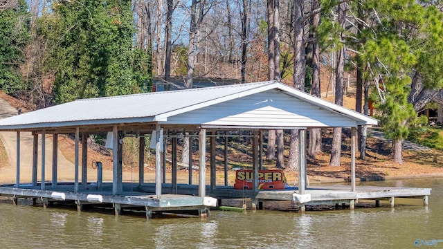 620 County Road 40, Centre, AL 35960 - dock area featuring a water view