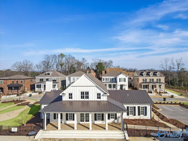 view of back of property