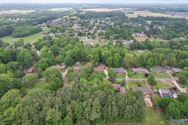 aerial view