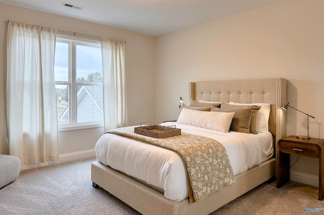 bedroom featuring carpet flooring