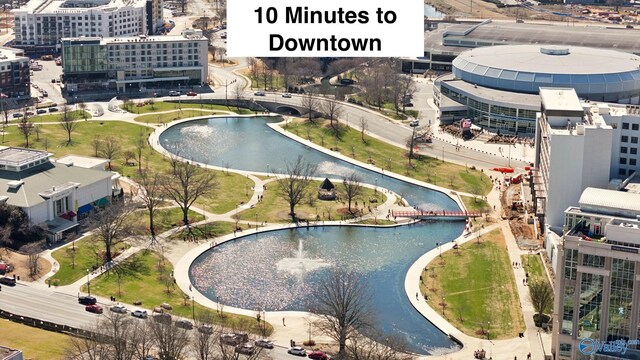 412 Tracer St, Huntsville, AL 35811 - bird's eye view featuring a water view