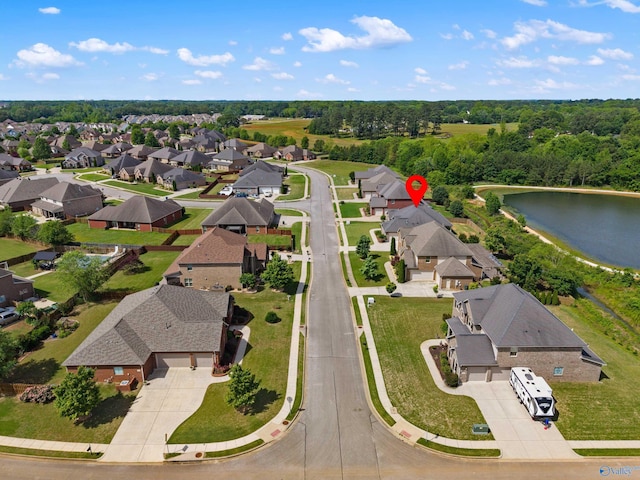 225 Nettles Dr NW, Madison, AL 35757 - aerial view of residential area with a large body of water