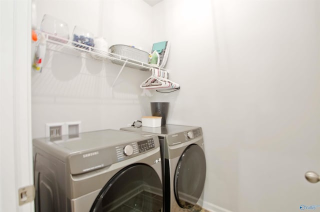 14267 Leadenhall Ln, Athens, AL 35613 - washroom featuring washing machine and dryer