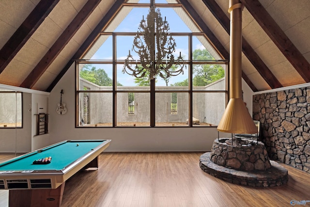 102 Fern Cv, Florence, AL 35634 - rec room featuring healthy amount of natural light and wood finished floors