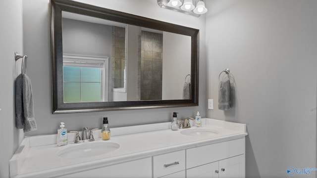 110 Ginamey Cir, Meridianville, AL 35759 - full bathroom with double vanity