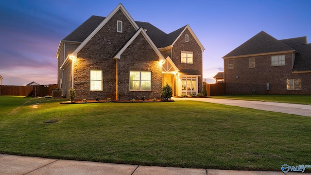 110 Ginamey Cir, Meridianville, AL 35759 - view of front facade with brick siding and driveway