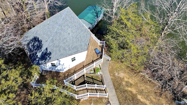 drone / aerial view
