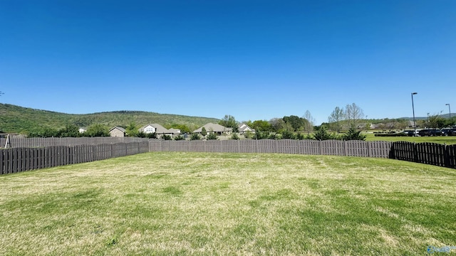 view of yard