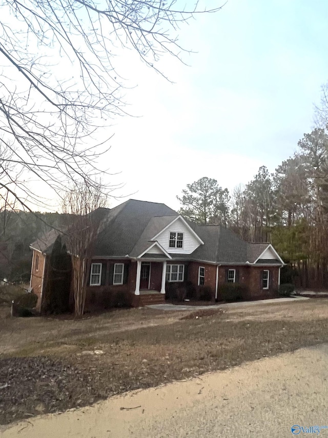 view of ranch-style home